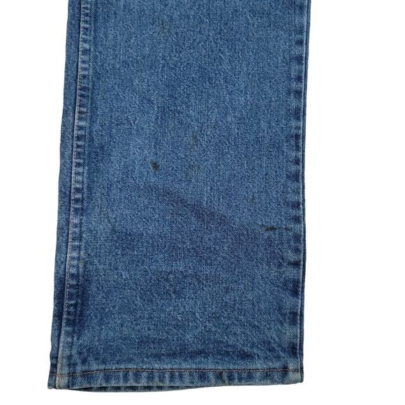 Wrangler Denim Blue Jeans Measure 38x34  13MWZ Cowboy Rodeo Western - Picture 5 of 14